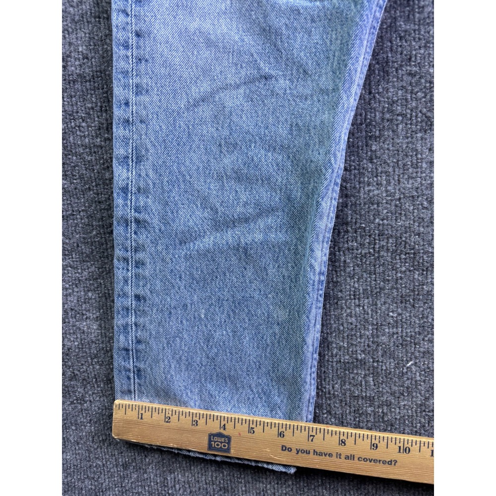 Agolde Straight Leg Jeans Womens 29 Light Wash High Rise Button Fly Denim - Picture 7 of 10
